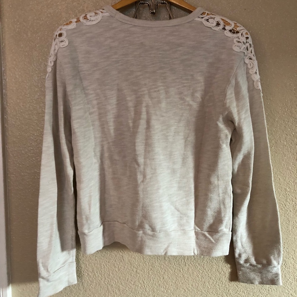 HOLLISTER Lace Inlay Sweater - Picture 3 of 3